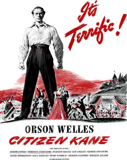 Floyd Davis poster for the film Citizen Kane